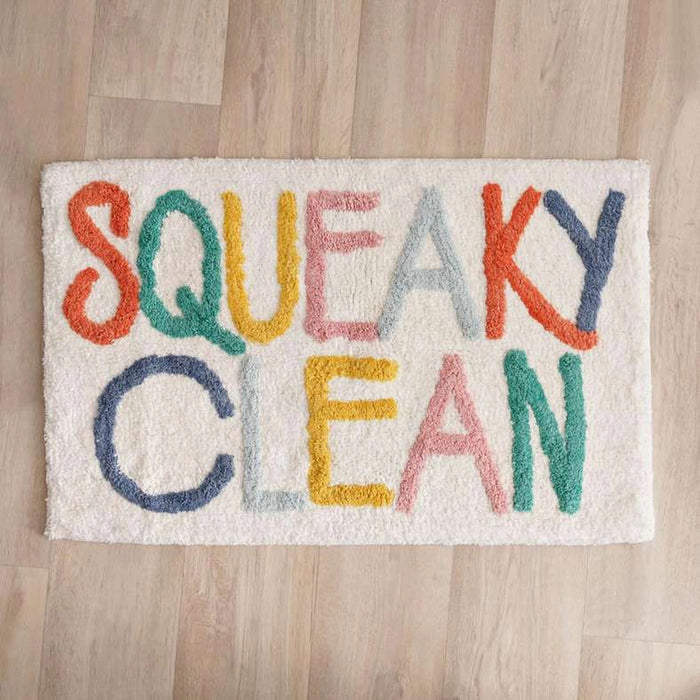 Squeaky Bathmat 45X75Cm- Cream