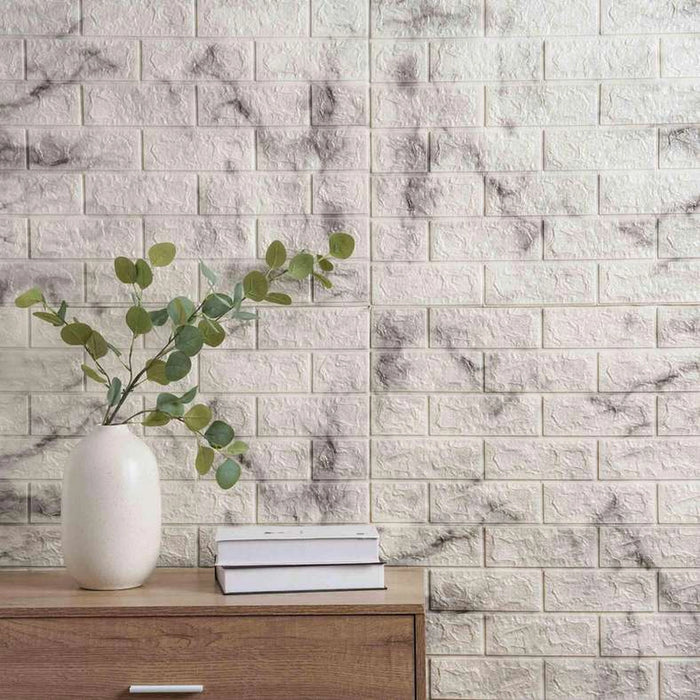 Stacy Wall Foam Sticker 70X77Cm - Grey