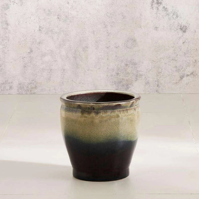 Stanely Ceramic Planter 22.5X22.5X22.5Cm - Brown