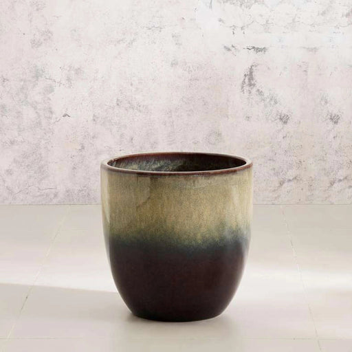Stanely Ceramic Planter 32X32X32Cm - Brown PAN HOME