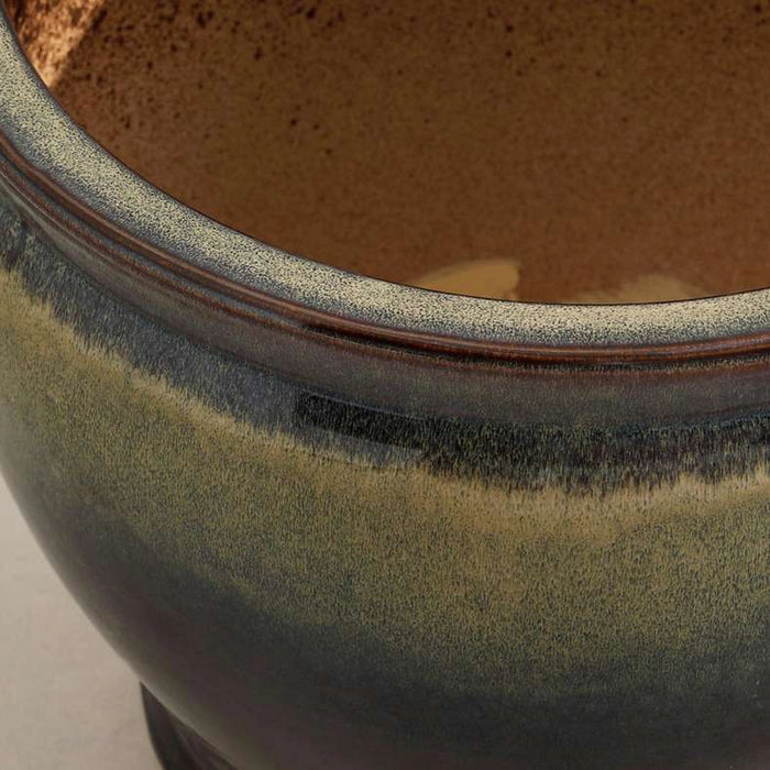 Stanely Ceramic Planter 38.5X38.5X31.5Cm - Brown