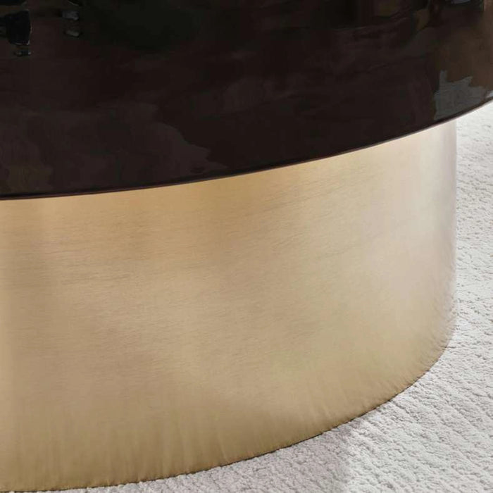 Staney Coffee Table - Black & Gold