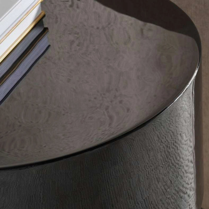 Staney End Table - Black & Gold