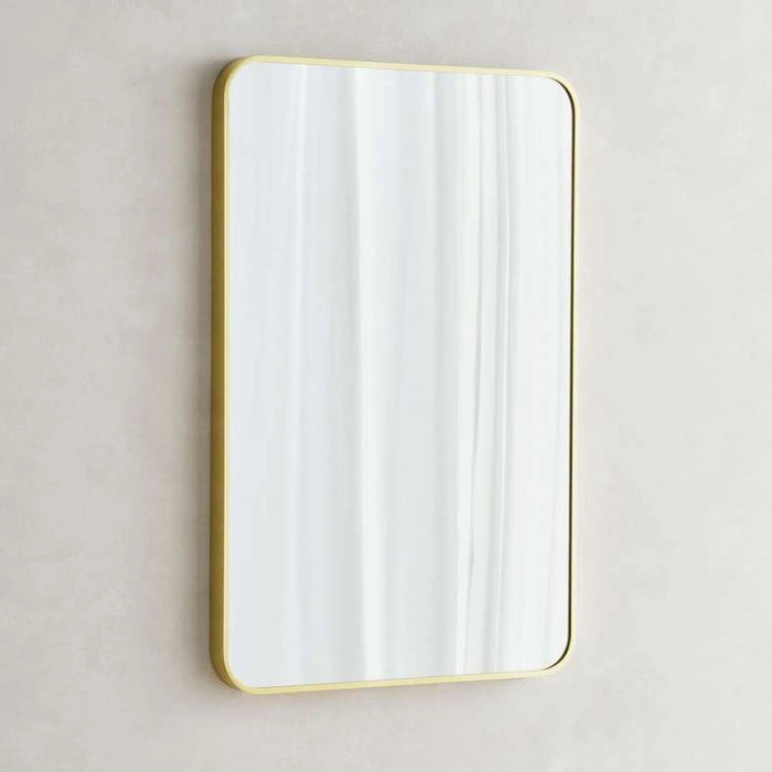 Stanley Metal Wall Mirror 60X90Cm - Gold