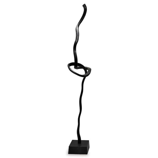 Stark Metal Big Knot Sculpture 20X23X140Cm - Black PAN HOME