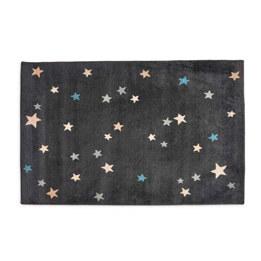 Starry Night Microfiber Rug 120X160Cm - Black PAN HOME