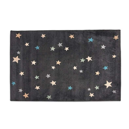 Starry Night Microfiber Rug 140X200Cm - Black PAN HOME