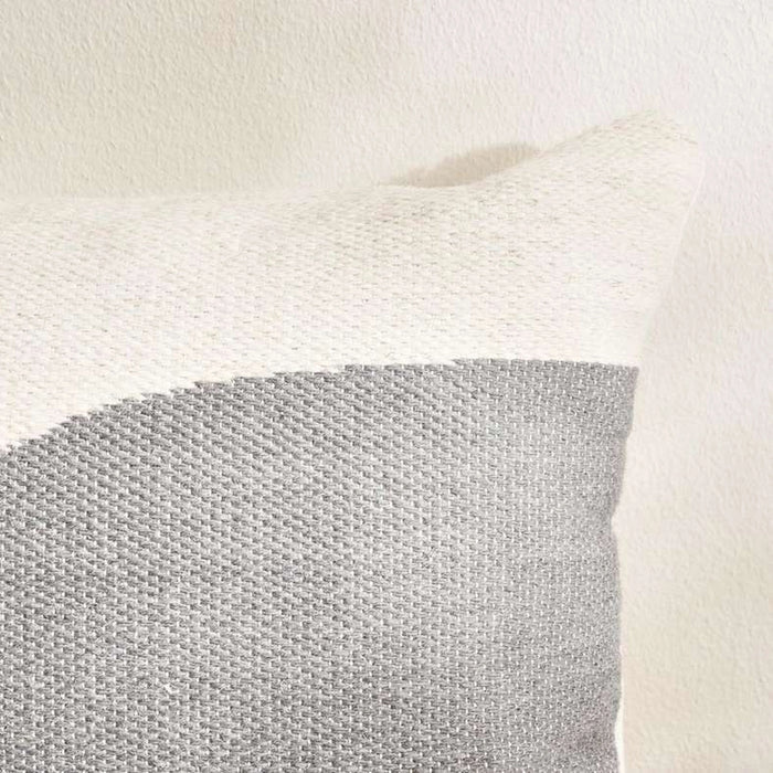 Stavros Wool Filled Cushion 35X50Cm - Grey