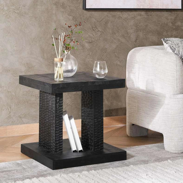 Stella End Table Wood - Black
