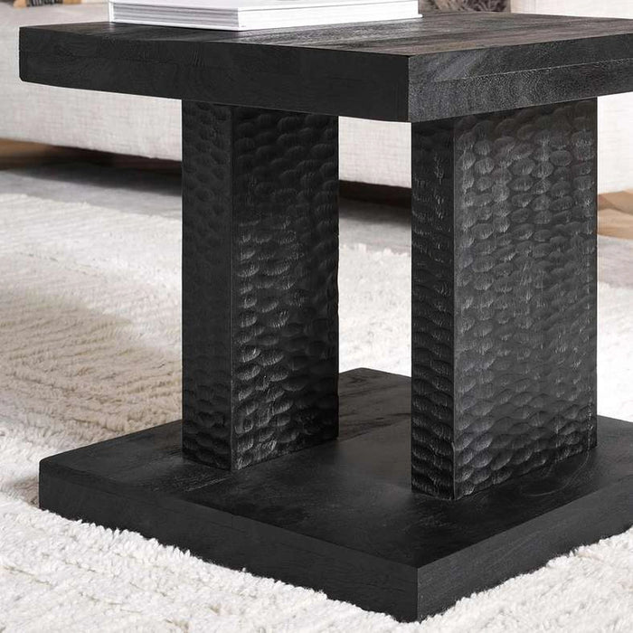 Stella End Table Wood - Black
