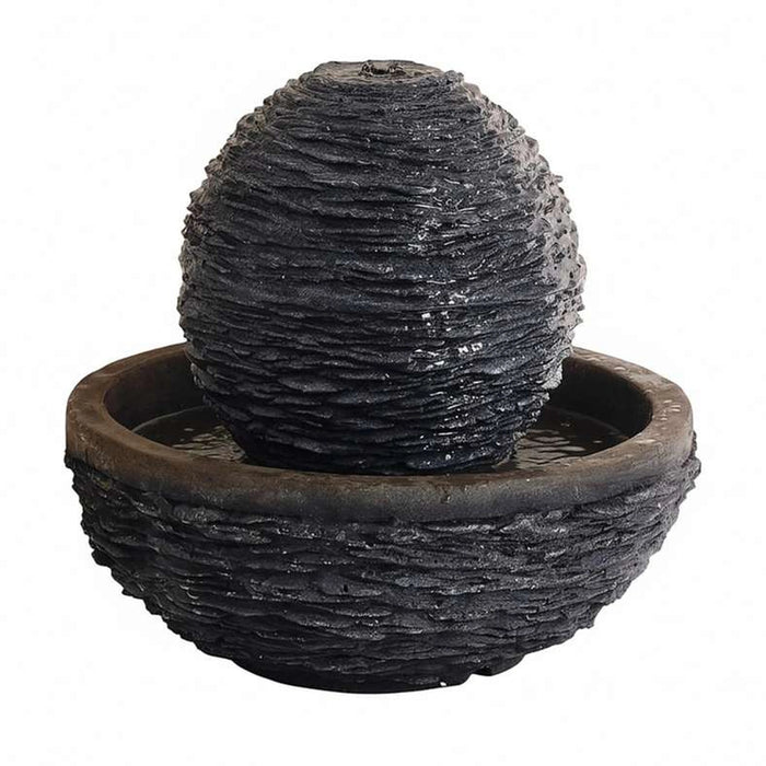 Sterling Grc Round Fountain With 10 Meter Wire 36X36X33Cm - Dark Grey