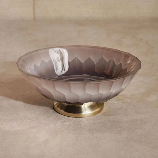 Sterling Ombre Glass Soap Dish 13X10.5X5Cm - Clear/Black PAN HOME