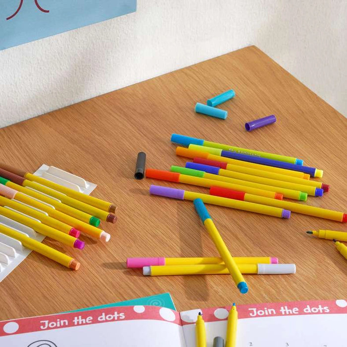 Stick Set Of 24 Color Sketch Pen - Multi
