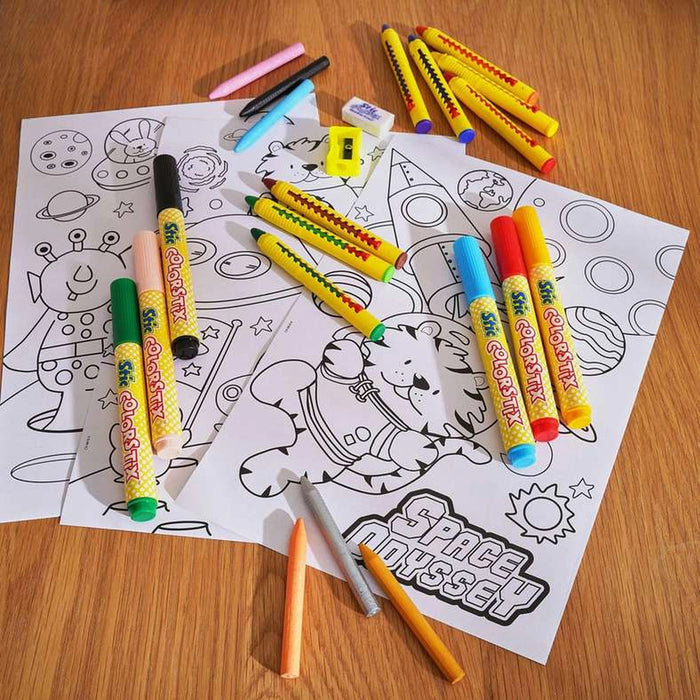 Stick Space Odessey 26 Piece Combo Art Set - Multi