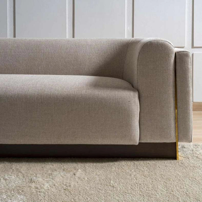 Stome 3 Seater Sofa-Beige