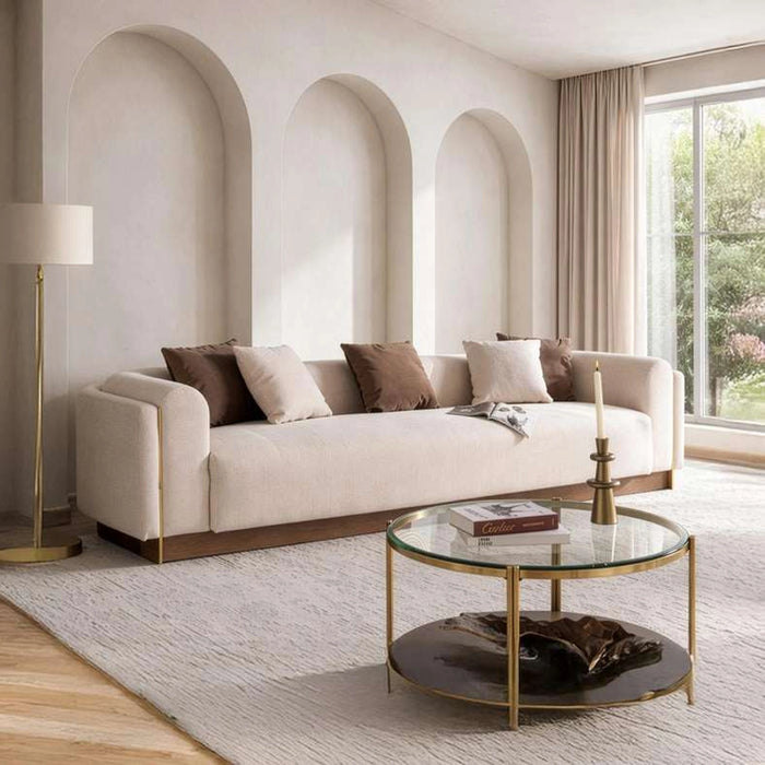 Stome 5 Seater Sofa - Beige