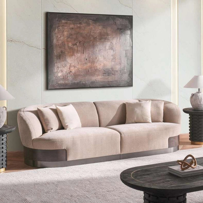 Storborn 4 Seater Sofa - Brown