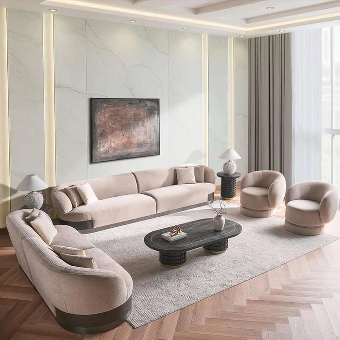 Storborn 5 Seater Sofa - Brown