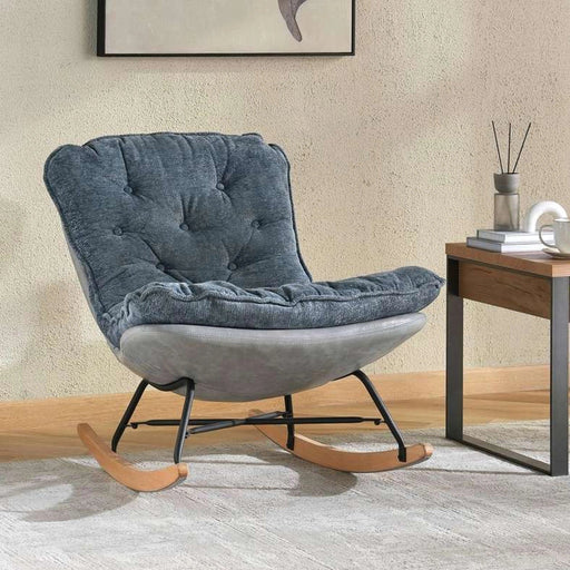 Stova Rocking Chair Blue PAN HOME