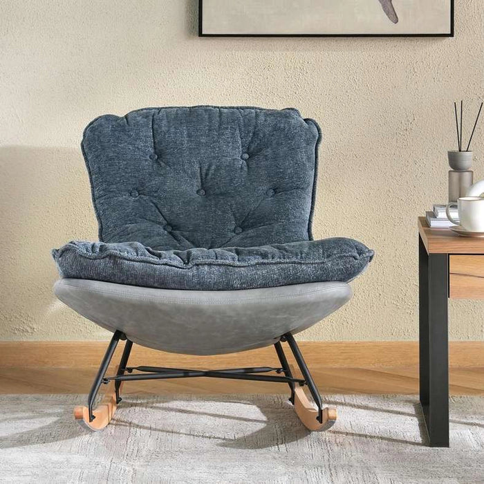 Stova Rocking Chair Blue