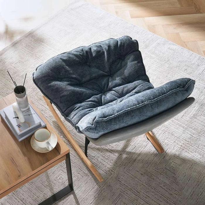 Stova Rocking Chair Blue