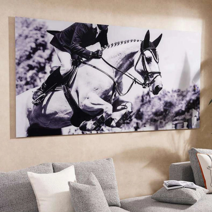 Strength Licensed Wall Art By David Soul 180X120Cm - Grey