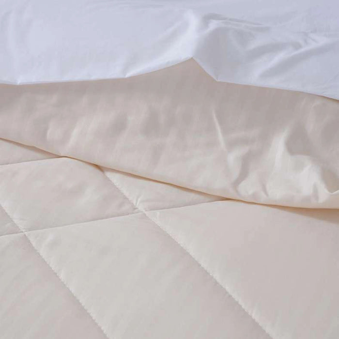 Stria Microfiber Satin Stripe Comforter 220X240Cm - Beige