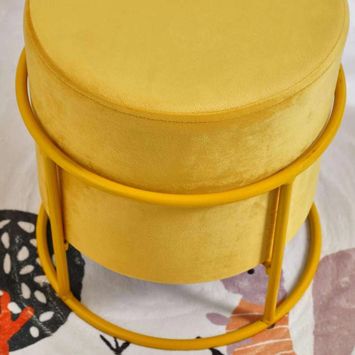 Stuart Portable Stool 36X36X40.5 cm -Yellow