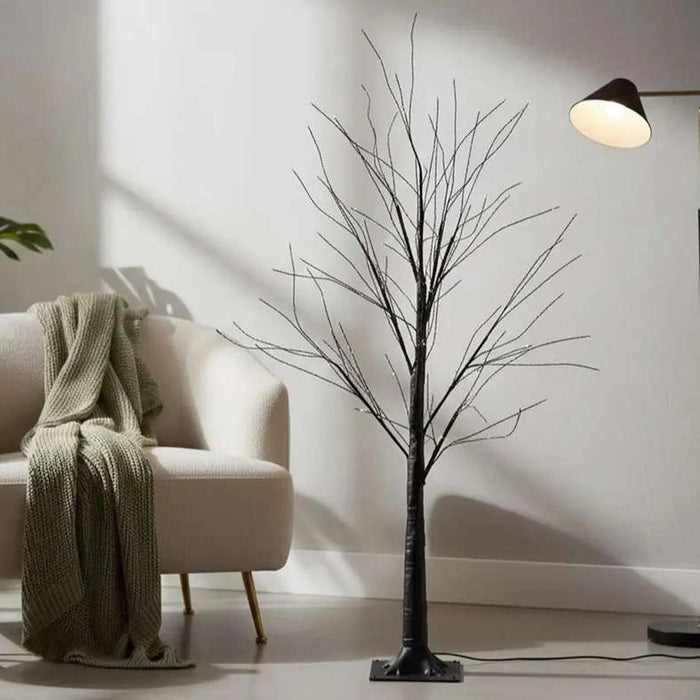 Stunning Tree With 500 Led Warm White 40X40X120Cm - Black