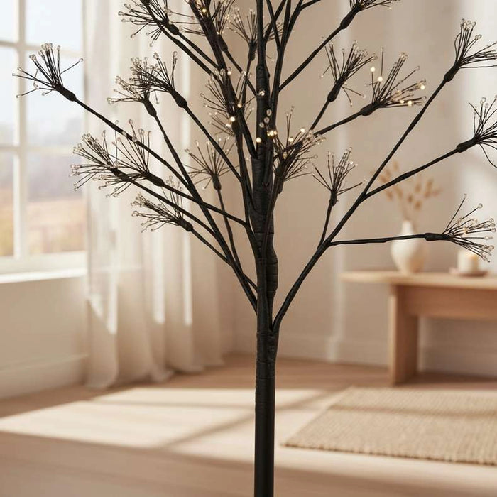 Stunning Tree With 896 Led Warm White 40X40X120Cm - Black
