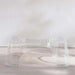 Sturdy Transparent Bathroom Stool-23-Clear Pan Home