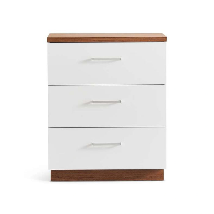 Sunrise Chest Of 3 Drawer - White Gloss