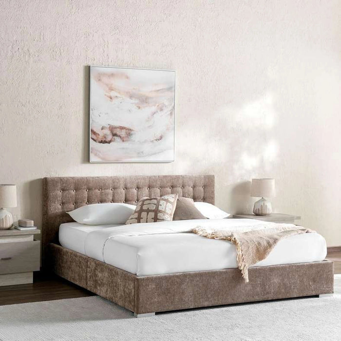 Sunrise King Bed 180X200 With Hydraulic Storage - Brown