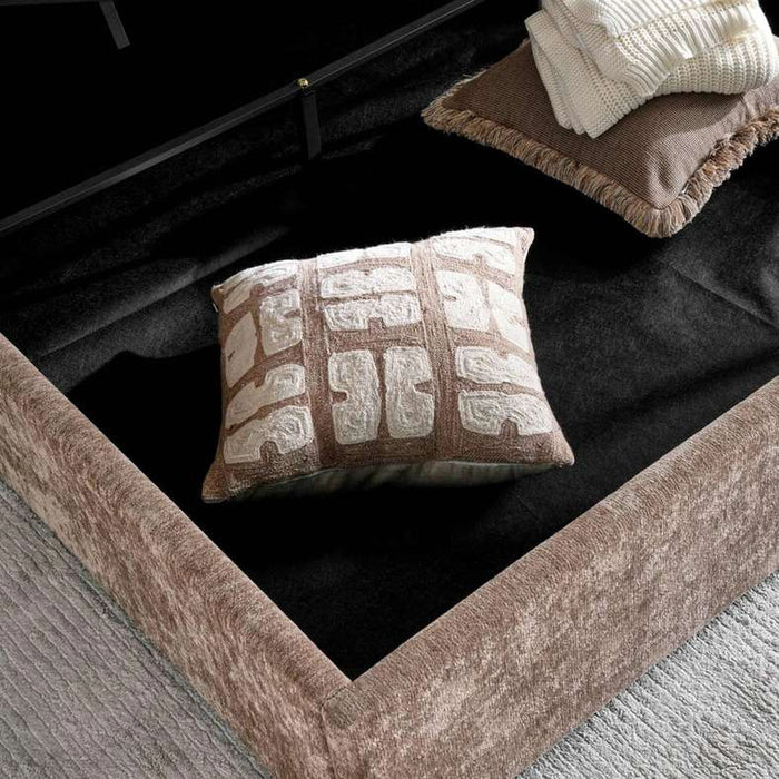Sunrise King Bed 180X200 With Hydraulic Storage - Brown