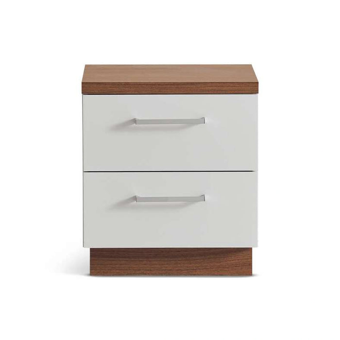 Sunrise Night Stand - White Gloss