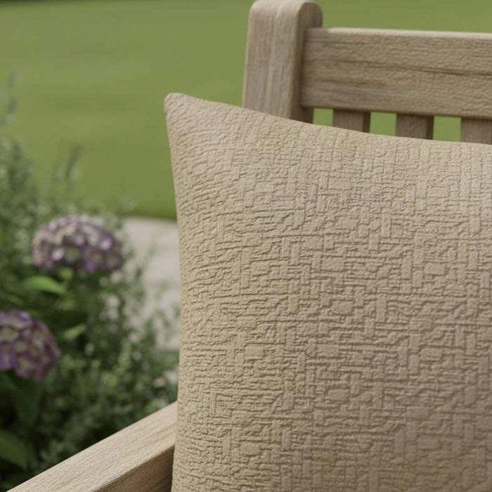 Sunset Maze Indoor / Outdoor Filled Cushion 50X50 Cm- Brown