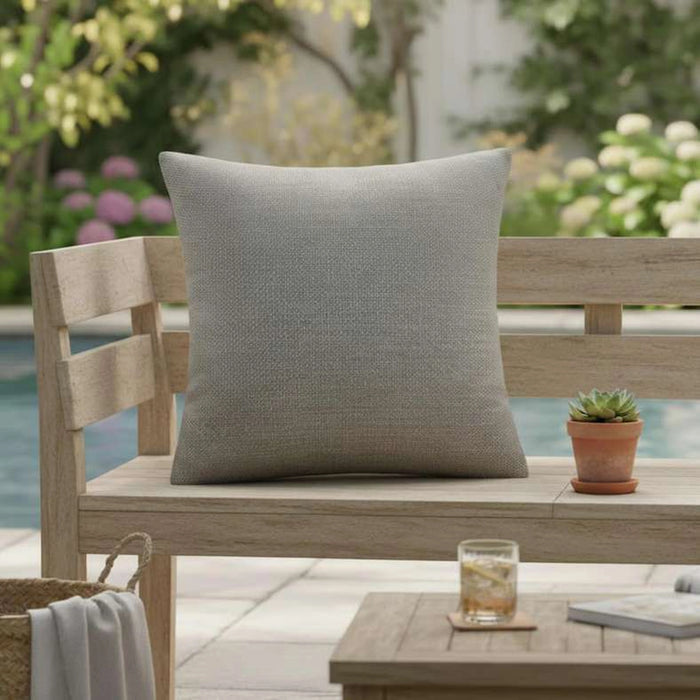 Sunset Oxford Indoor / Outdoor Filled Cushion 50X50 Cm- Grey