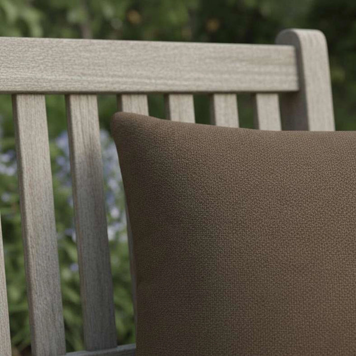 Sunset Textured Indoor / Outdoor Filled Cushion 50X50 Cm- Brown