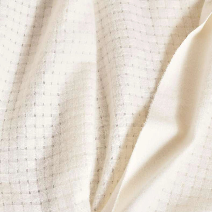 Super Soft Leno Border Fringed Throw 130X170Cm - Ivory