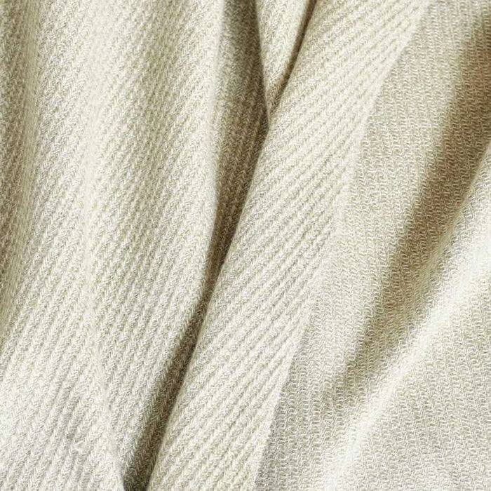 Super Soft Twill Fringed Throw 130X170Cm - Sage