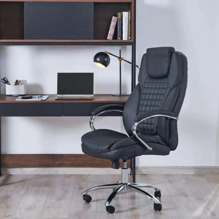 Superrig Office High Back Chair -Black