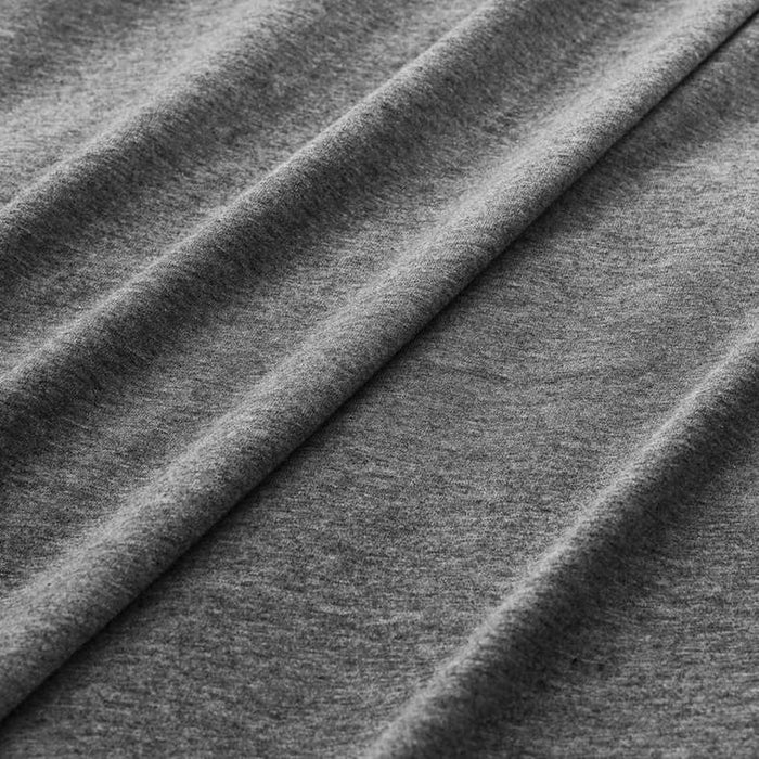 Supersoft Heather Jersey 3-Piece King Duvet Cover Set 230X220Cm - Grey