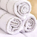 Supersoft Stripe Microcotton 550 Gsm 4-Piece Fingertip Towel - Grey Pan Home