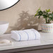 Supersoft Stripe Microcotton 550 Gsm Hand Towel -Blue Pan Home