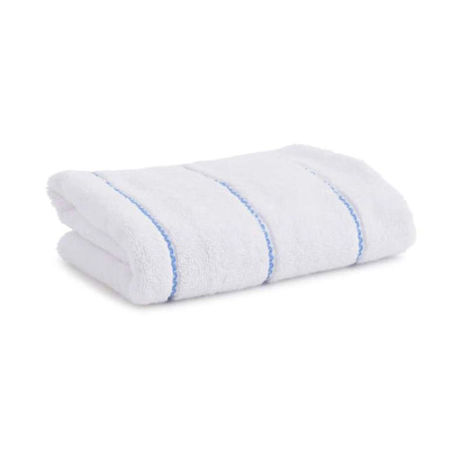 Supersoft Stripe Microcotton 550 Gsm Hand Towel -Blue Pan Home