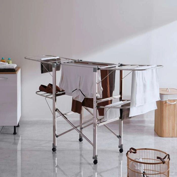 Suzanne Foldable Cloth Dryer With 25M Drying Space 186X56X112Cm - Grey
