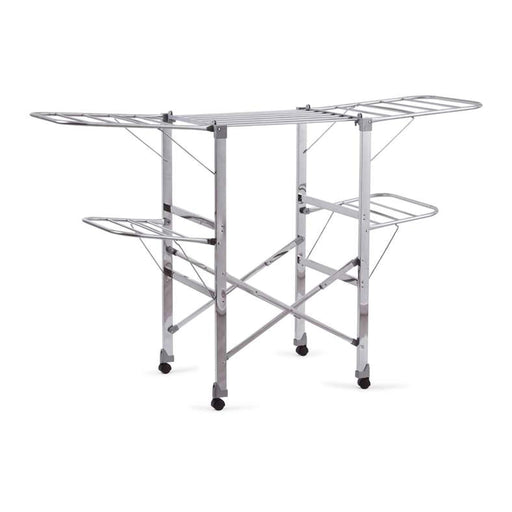 Suzanne Foldable Cloth Dryer With 25M Drying Space 186X56X112Cm - Grey PAN HOME