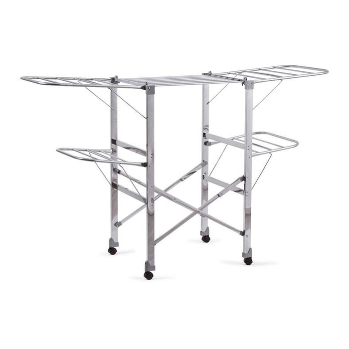Suzanne Foldable Cloth Dryer With 25M Drying Space 186X56X112Cm - Grey