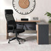Sylphy Office High Back Chair Mesh And Fabric - Black Pan Home