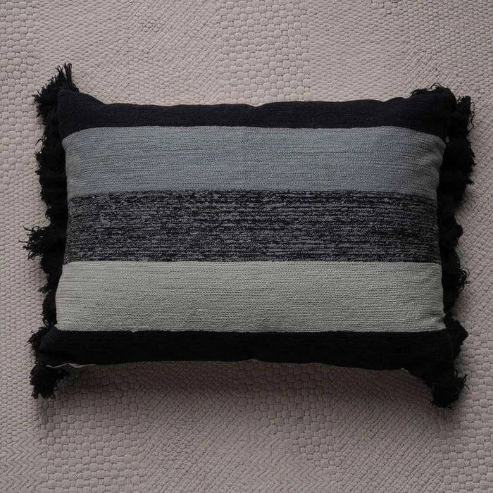Symphony Embellished Down Alternartive Filled Cushion 35X50Cm - Black